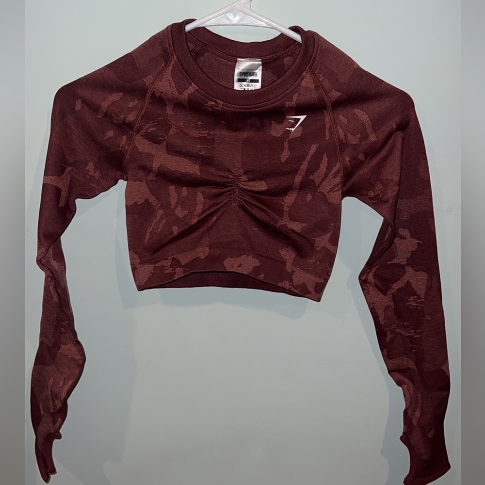 NWOT Gymshark Adapt Camo Long Sleeve size XS